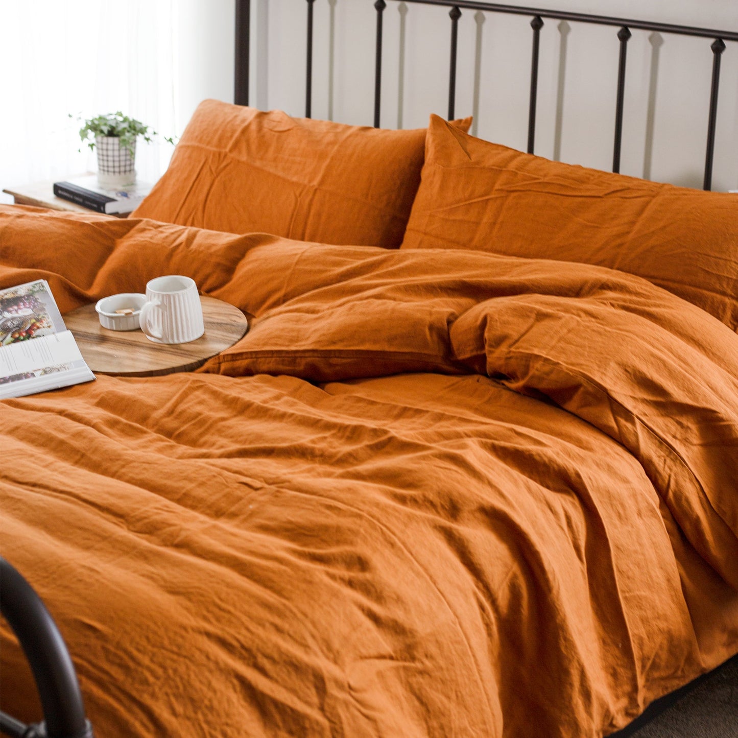 Linen Bedding Set - Sweet Hooligans Design