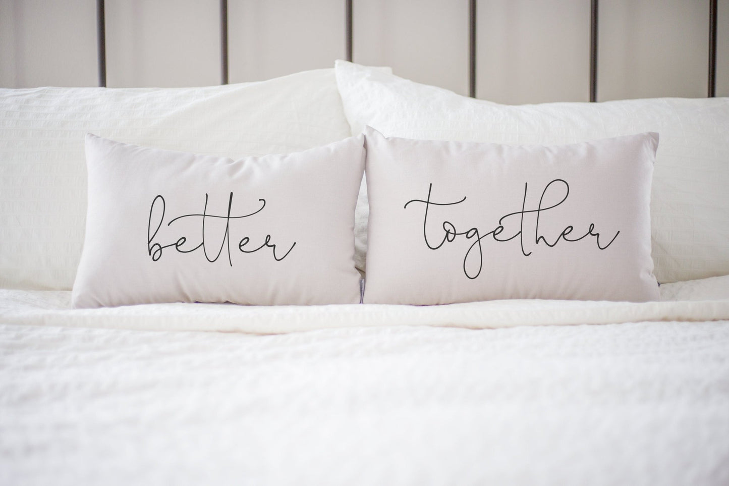 Couples Names & Surname Monogram Accent Pillow