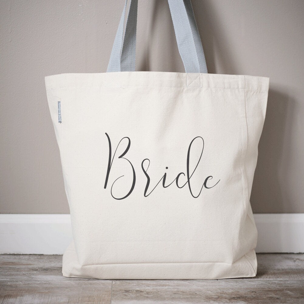 Bride Tote Bags | Bachelorette Party Tote Bags | Tote Bags | Bridal Party Gift Bags | Personalized Tote Bags | Monogram Tote Bag