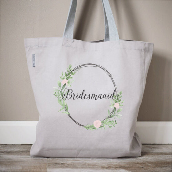 Load image into Gallery viewer, Bridesmaid Tote Bags | Bachelorette Party Tote Bags | Bridesmaid Tote Bags | Bridal Party Gift Bags | Personalized Tote Bags | Bridesmaid

