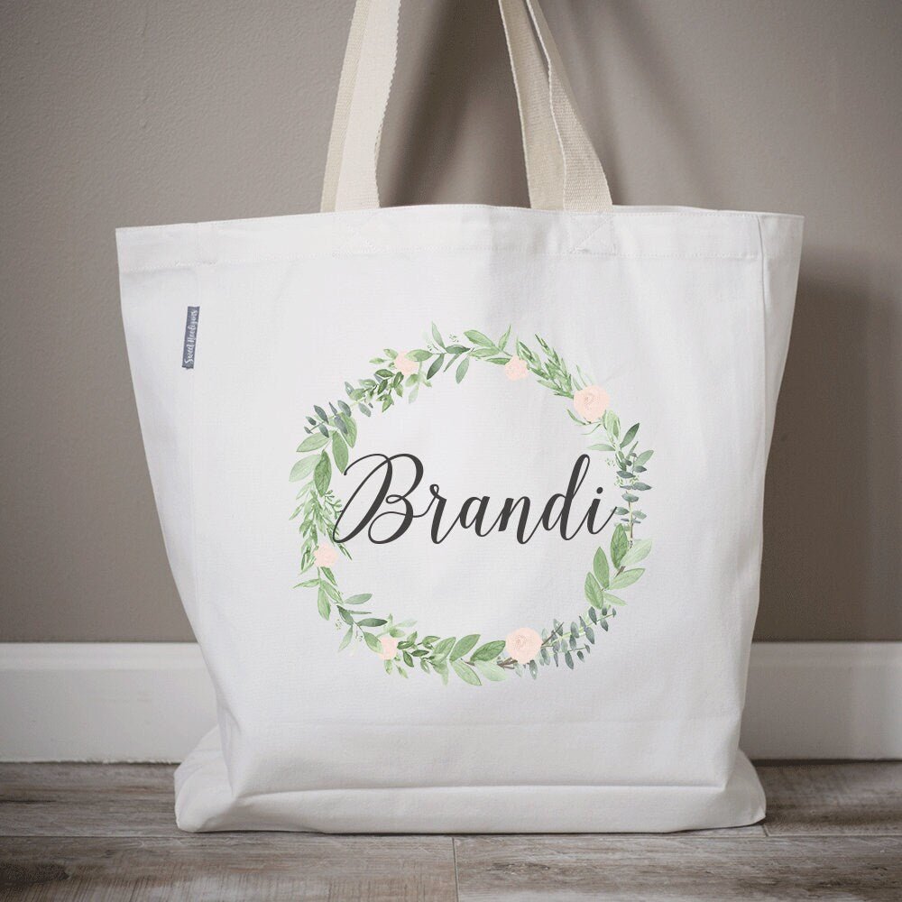 Custom Tote Bag | Personalized Gifts | Personalized Tote Bag | Personalized Bridal Gift | Monogrammed Bags | Monogram Personalized Bag