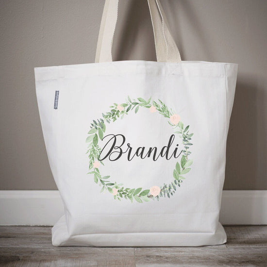 Load image into Gallery viewer, Custom Tote Bag | Personalized Gifts | Personalized Tote Bag | Personalized Bridal Gift | Monogrammed Bags | Monogram Personalized Bag
