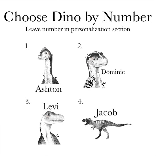 Dinosaur Watercolor Boys Kids Apron |  Kids Dinosaur Apron | Dinosaur Linen Apron |  Kid Craft Apron | Personalized Name Apron for Kids