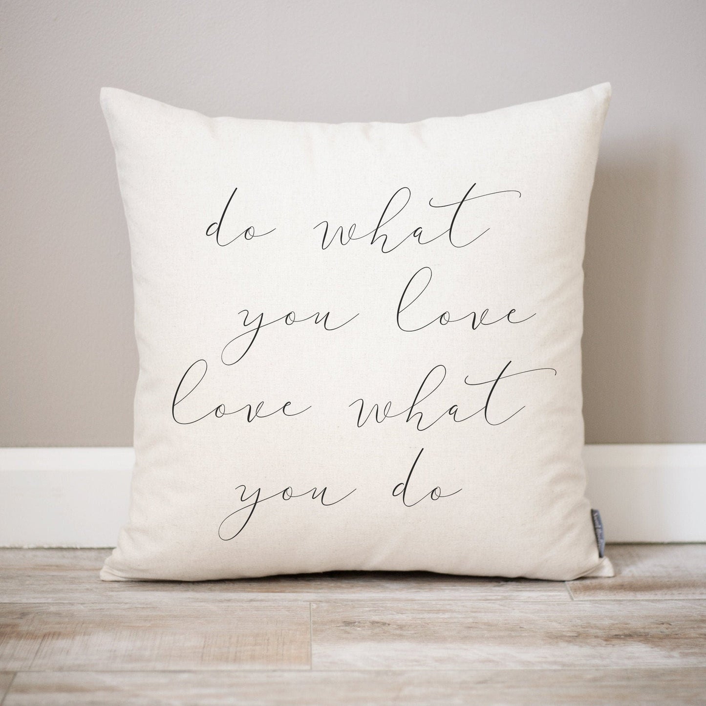 Do What You Love Pillow Dorm Decor | Going Away Dorm Gift for Son Gift for Daughter College Dorm Gifts | Unique Dorm Decor Pillow Ideas
