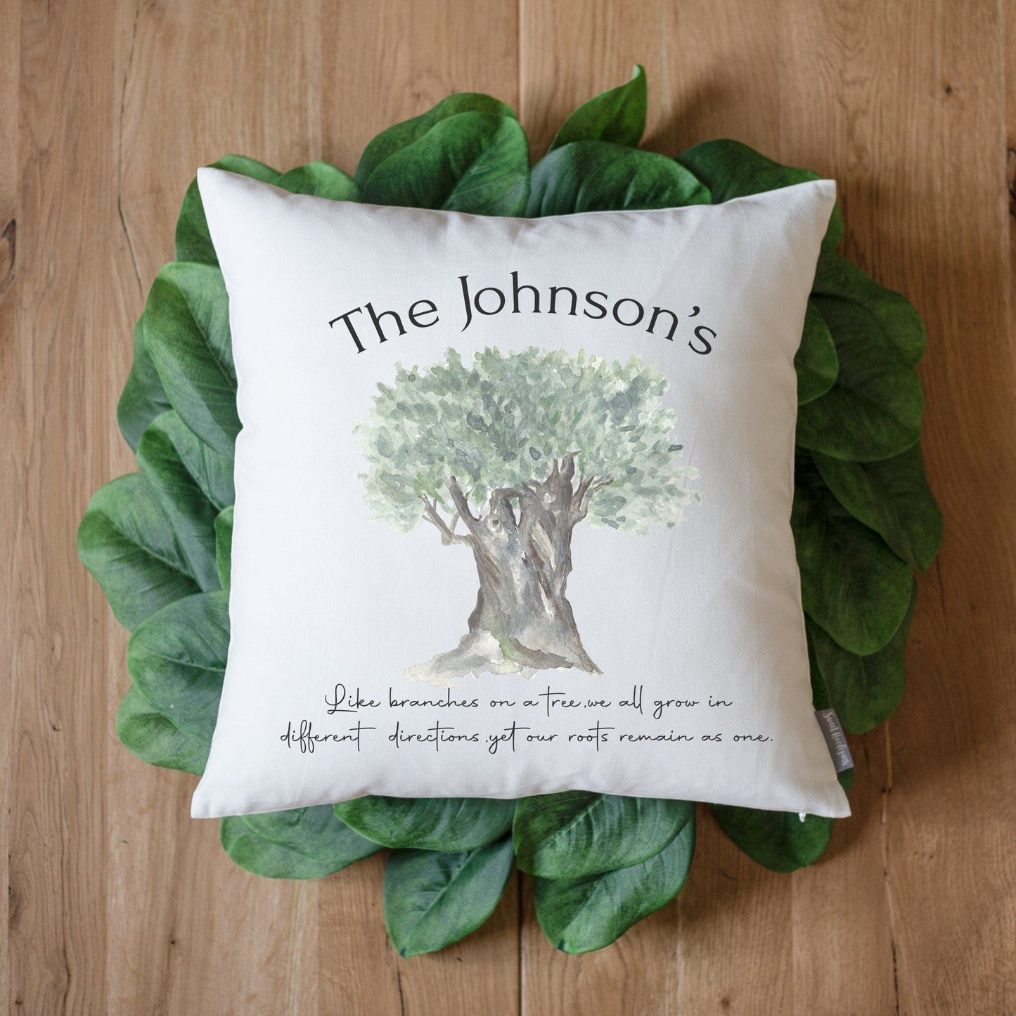 Family Tree Quote | Grandparent Gift Grandmother Gift | Personalized Quote Gift | Gift For Grandparents | Personalized Quote for Custom Gift