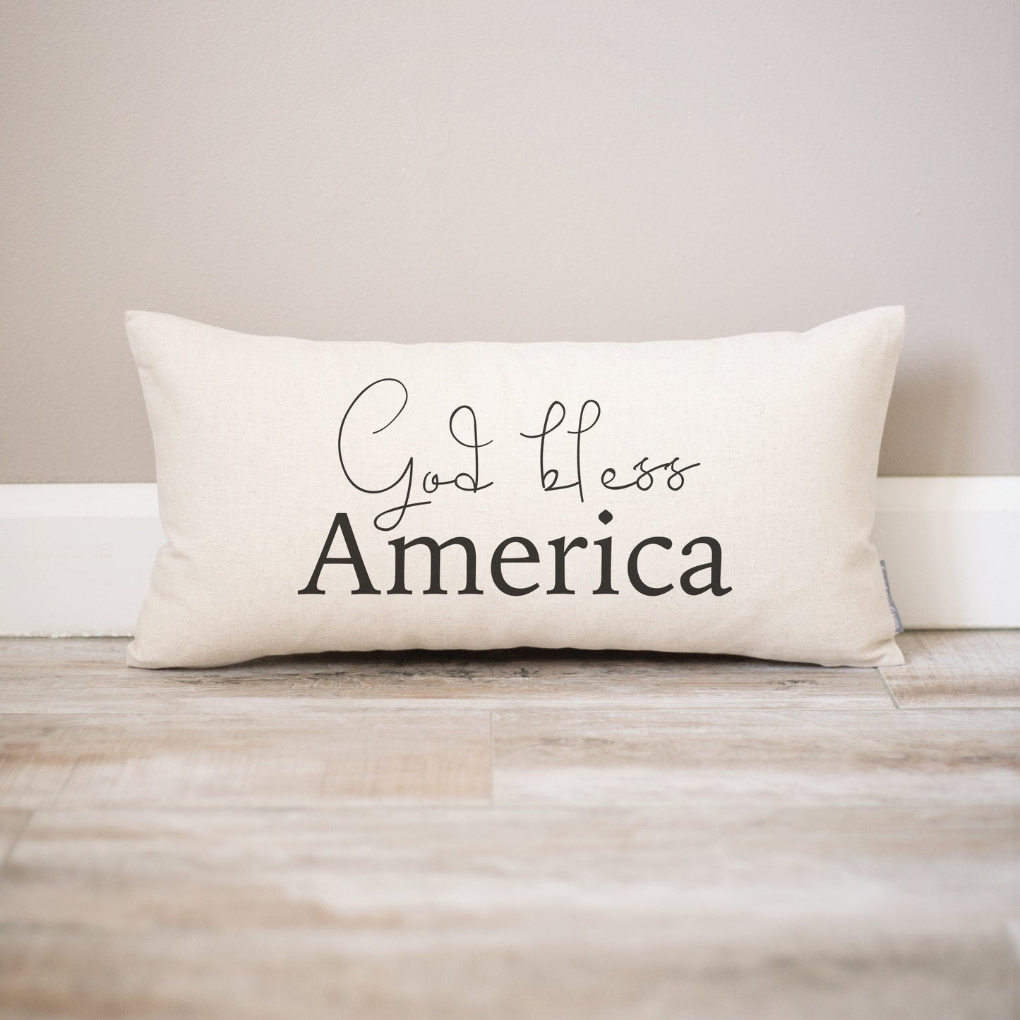 God Bless America Pillow | Forth of July Decorations | 4th of July Decor Pillow | Independence Day Home Decorations 4th of July Decor Pillow