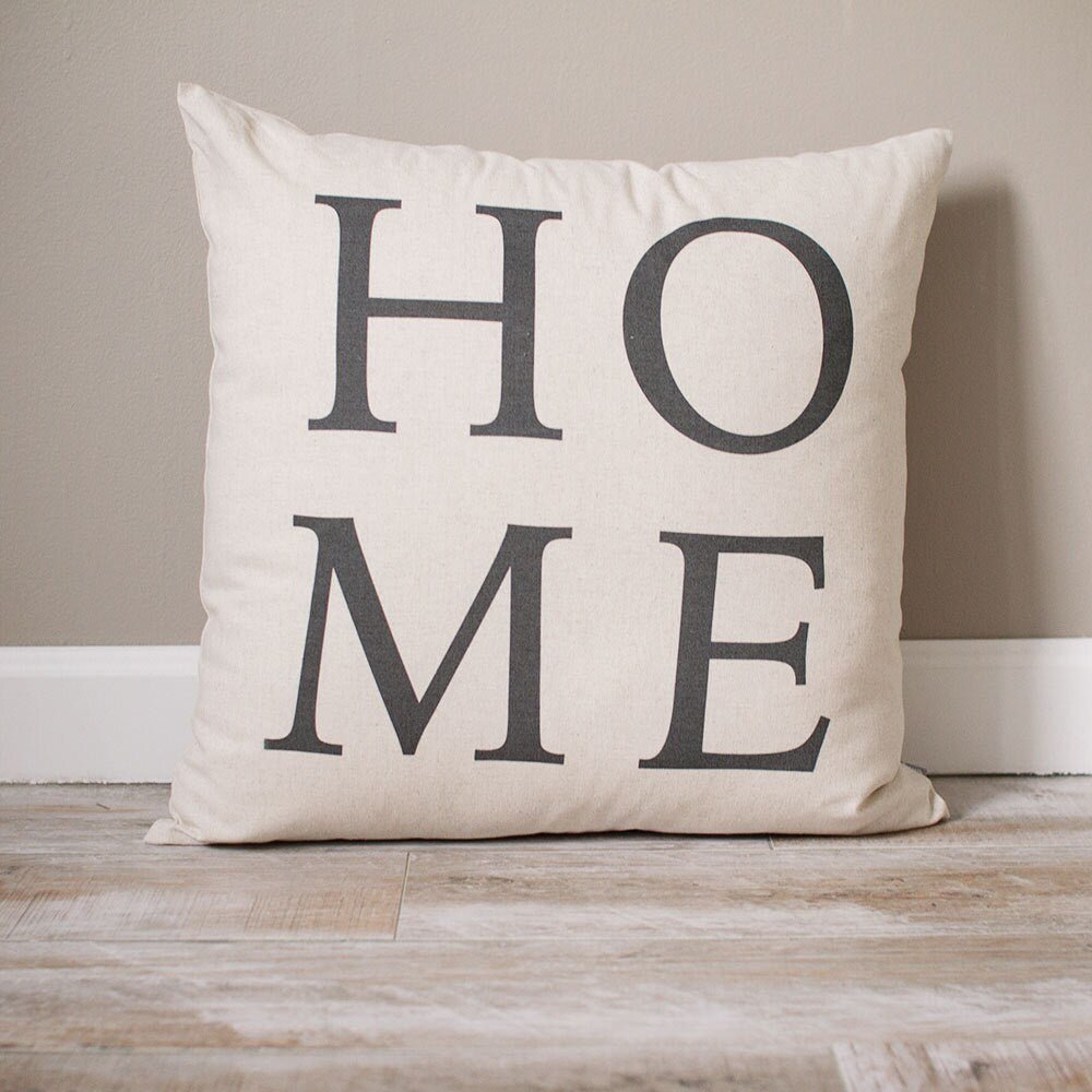 Home Pillow Cover | Personalized Pillow | Personalized Gift | Monogrammed Gift | Rustic Home Decor | Home Decor