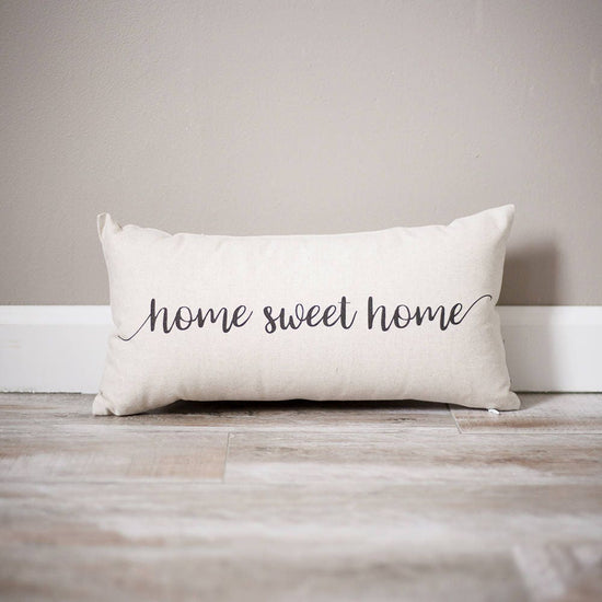 Load image into Gallery viewer, Home Sweet Home Pillow | Rustic Decor | Home Decor | Decorative Pillows | Home Pillow | Personalized Pillow | Housewarming Gift
