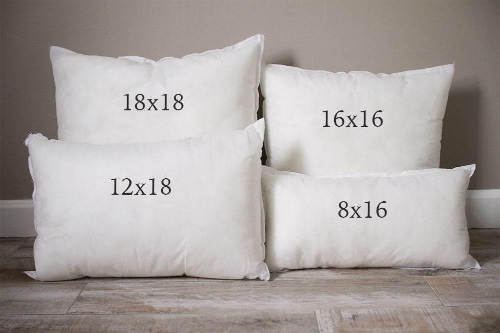 Pillow Forms Inserts – Monogrammable