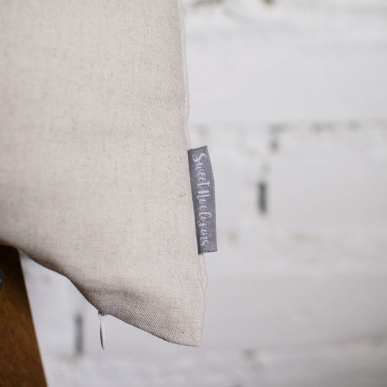 Load image into Gallery viewer, Wedding Gift Pillow | Wedding Gift Personalized Pillow | Newlywed Gift | Engagement Gift | Rustic Wedding Gift | Linen Pillow Gift for Bride

