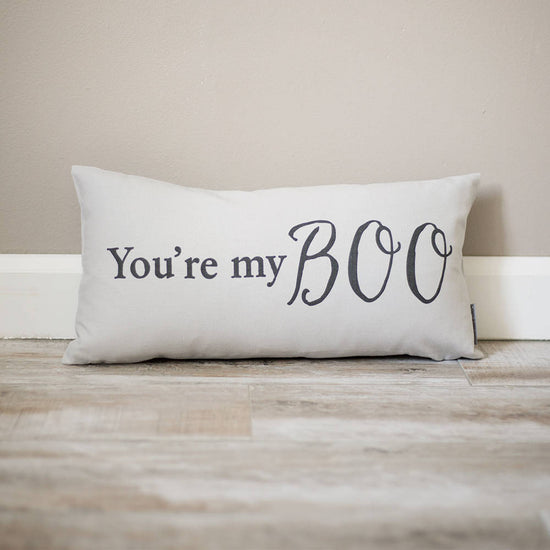 Load image into Gallery viewer, You&amp;#39;re My Boo Pillow | Fall Decor Pillow |  Rustic Home Decor | Halloween Pillow | Farmhouse Decor | Halloween Decor | Fall Decor | Boo
