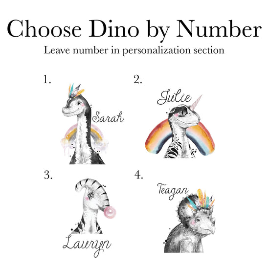Watercolor Dinosaur Girls Kids Apron |  Kids Dinosaur Apron | Dino Apron | Linen Apron | Kid Craft Apron | Personalized Name Apron for Kids