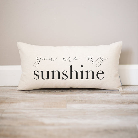 Load image into Gallery viewer, You Are My Sunshine Dorm Decor Pillow | Personalized Dorm Decor Pillow Gift | Monogrammed Gift Rustic Home Decor | Home Farmhouse Dorm Decor
