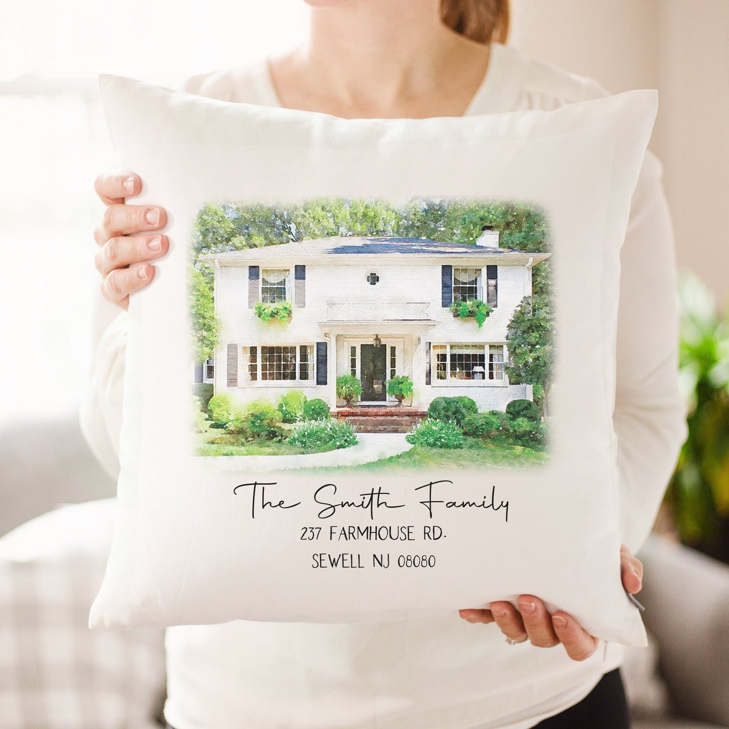 Load image into Gallery viewer, Custom House Portrait | House Portrait from Photo | Home Portrait | Watercolor House Portrait | First Home Gift | Realtor Closing Gift
