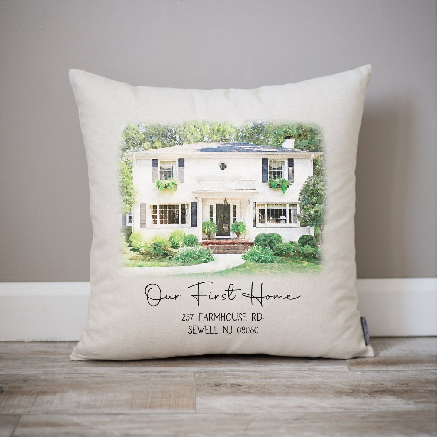 Personalized House Portrait | House Portrait from Photo | Home Portrait | Watercolor House Portrait | First Home Gift | Realtor Closing Gift