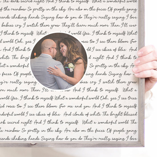Mother of the Groom Framed Picture of Bride and Dad Personalized Frame for Mother of Groom Father-Daughter Dance Song Lyrics Mother-Son Gift