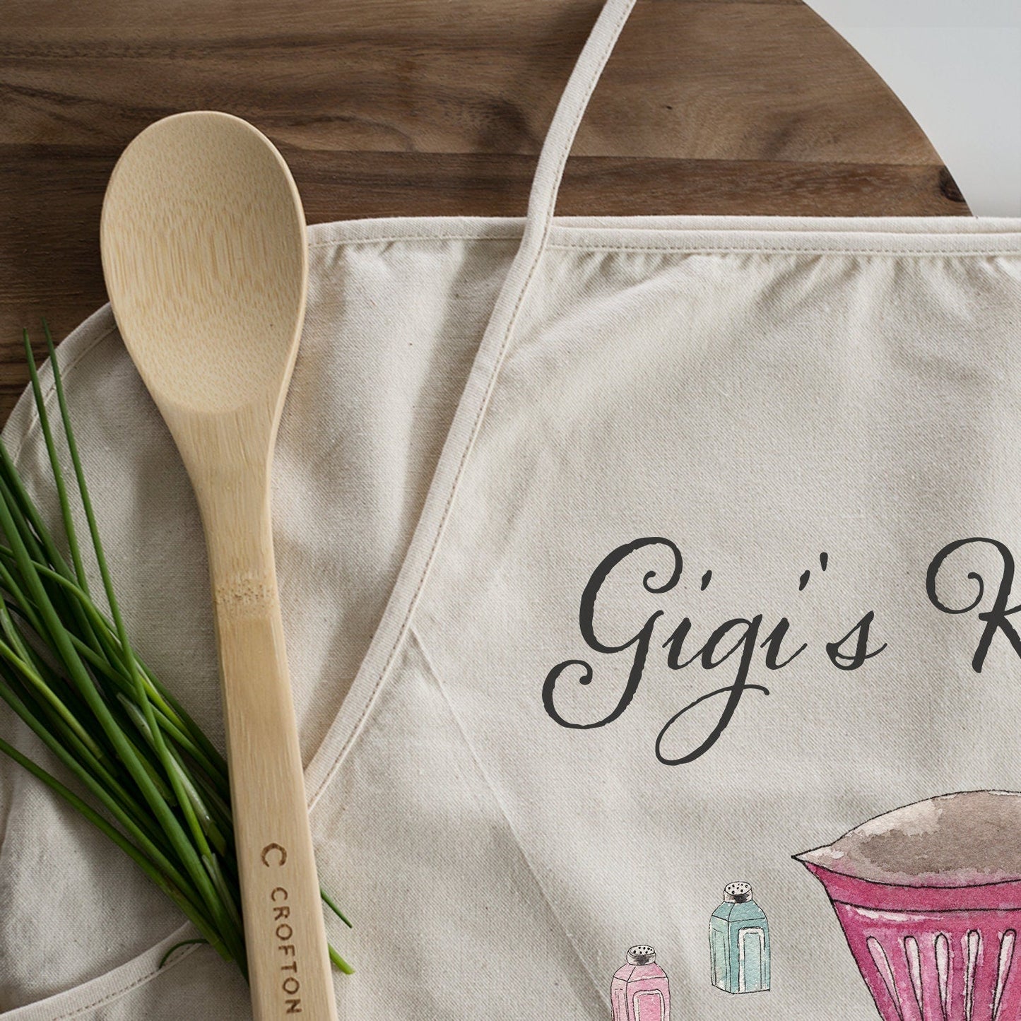 Kitchen Gifts for Mom | Birthday Gift | Personalized Gift for Mom | Mother's Day Gift from Daughter | Mother's Day Gift for the Home | Apron