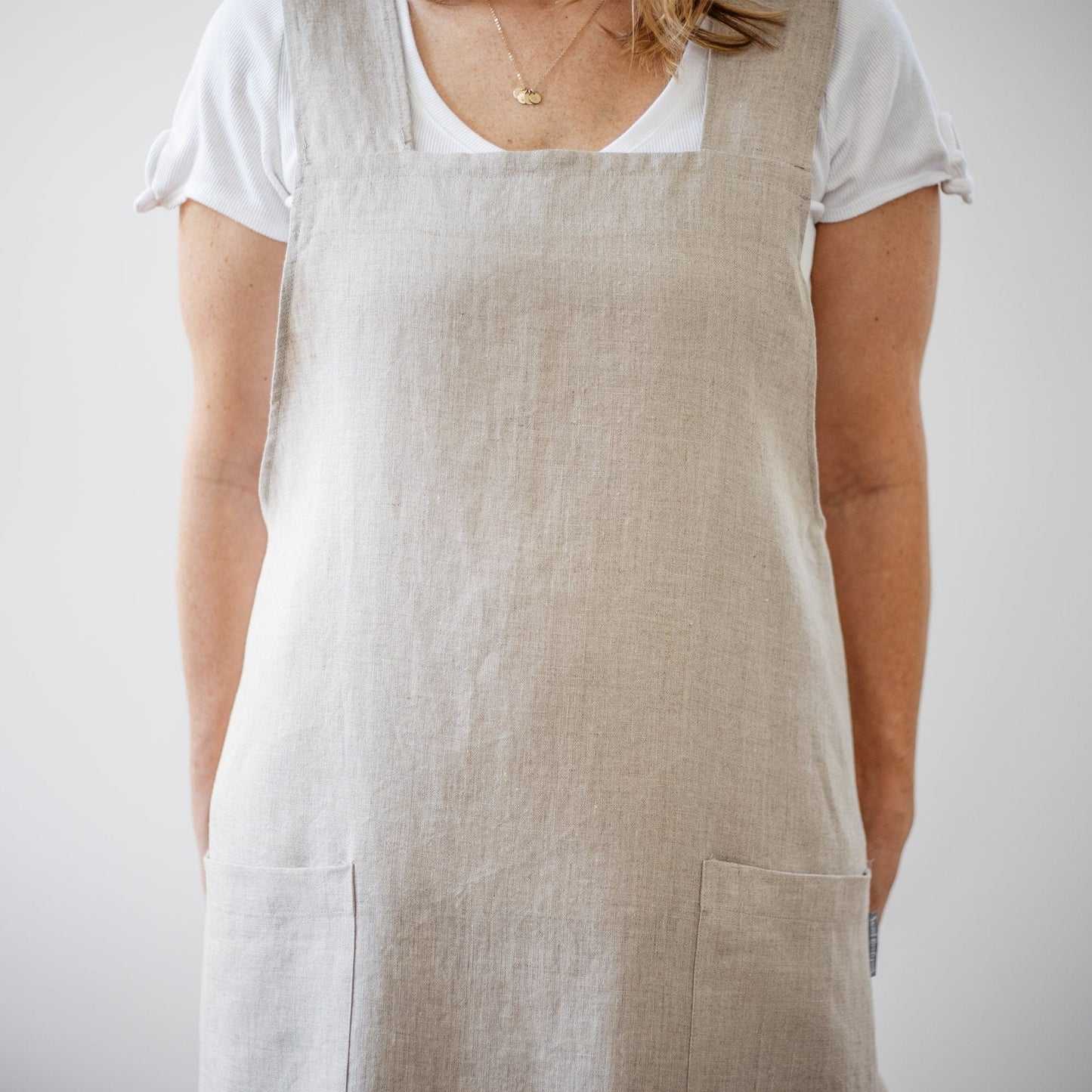 Linen Apron | Kitchen Apron | Full Apron | Full Kitchen Apron |  Apron | Vintage Apron | Apron Gift | Full Linen Kitchen Apron | Linen Apron