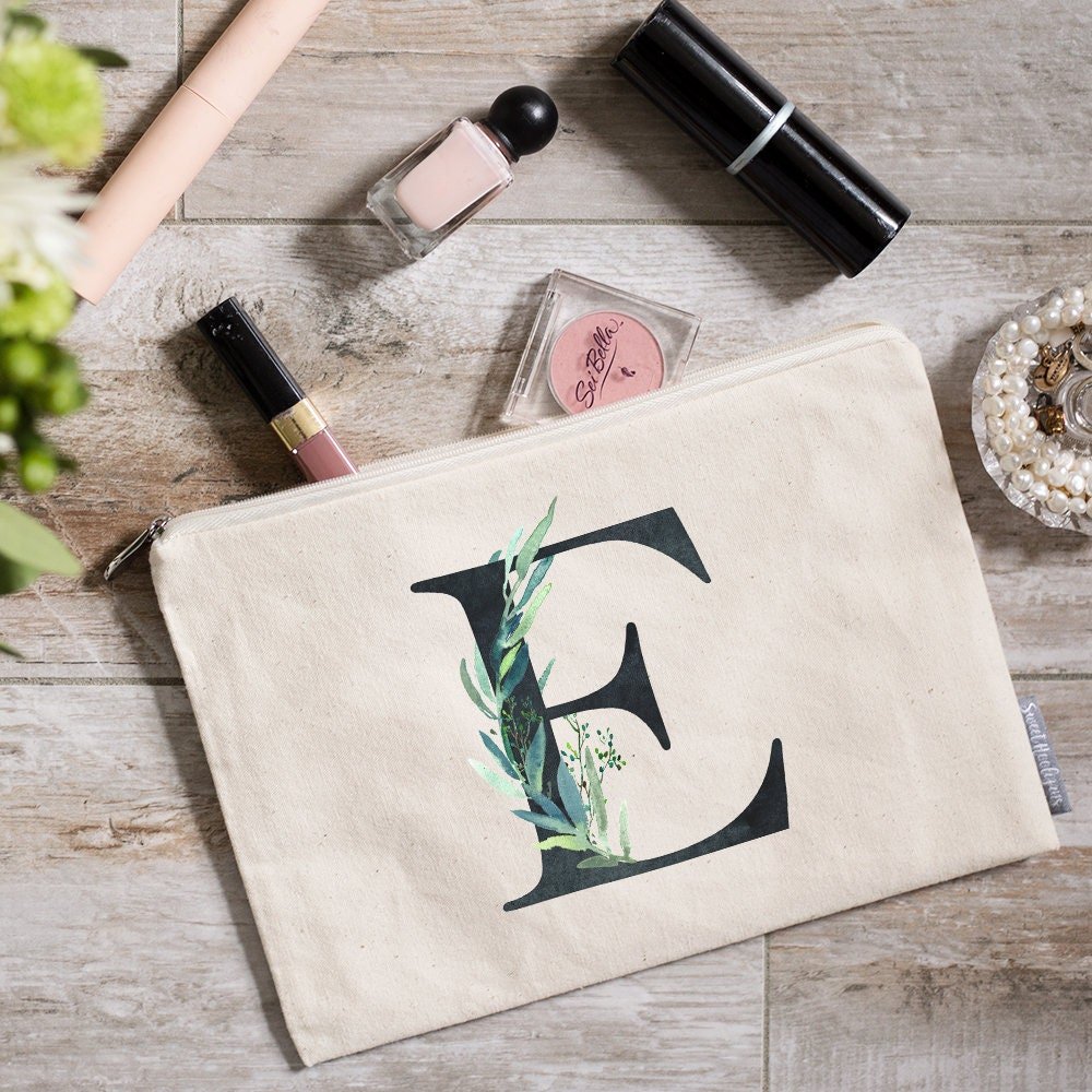 Designer Makeup Bag, Cosmetic Pouch in Monogram