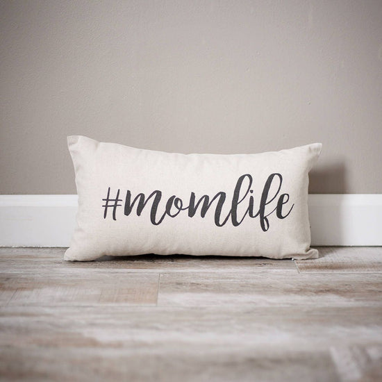 Mom Life Pillow | Mom Gift | Mother's Day Gift | Mother's Day Gift Idea | Rustic Decor | Gift for Mom | Personalized Pillow for Mom
