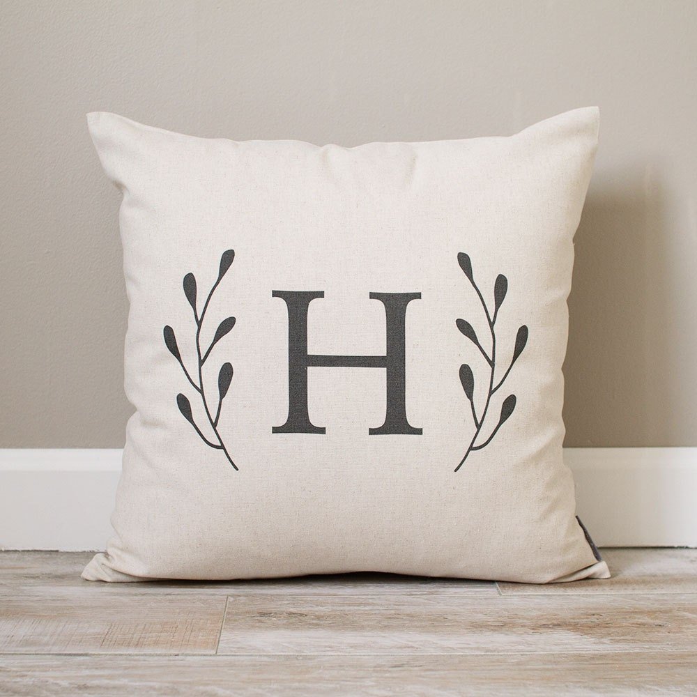 Monogram Pillow | Personalized Pillow | Personalized Gift | Monogrammed Gift | Rustic Home Decor | Home Decor | Decorative Pillows