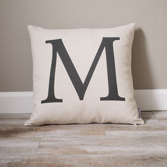 Monogram Pillow | Personalized Pillow | Personalized Gift | Monogrammed Gift | Rustic Home Decor | Home Decor | Dorm Decor | Wedding Gift