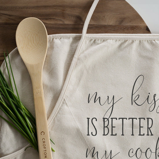 My Kissin' is Better than my Cookin' Apron | Kitchen Gifts for Mom | Personalized Gift for Mom  | Mother's Day Gift for the Home | Custom
