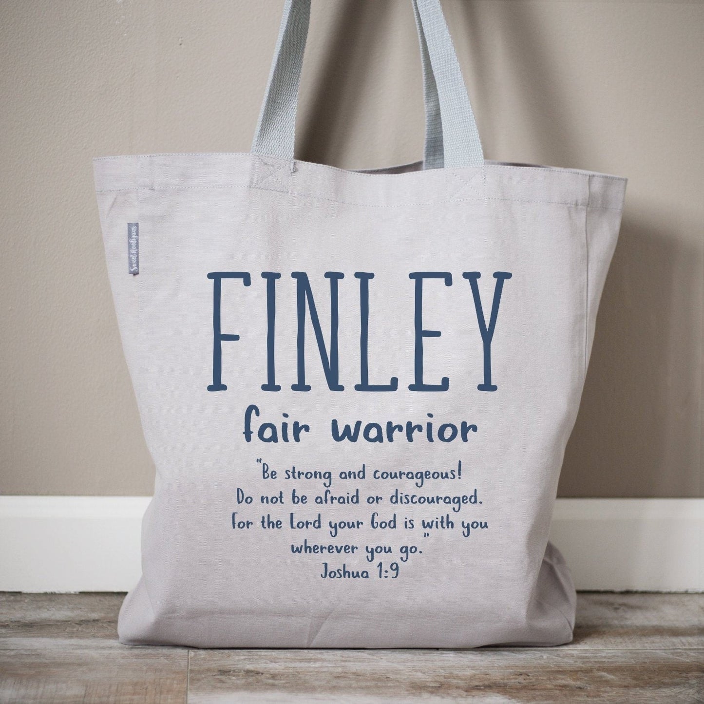 Load image into Gallery viewer, Name Meaning Tote Bags | Day Care Bag | Baby Tote Bags | Tote Bags | Personalized Tote Bags | Monogram Tote Bag | Custom Tote Bag | Mom Bag
