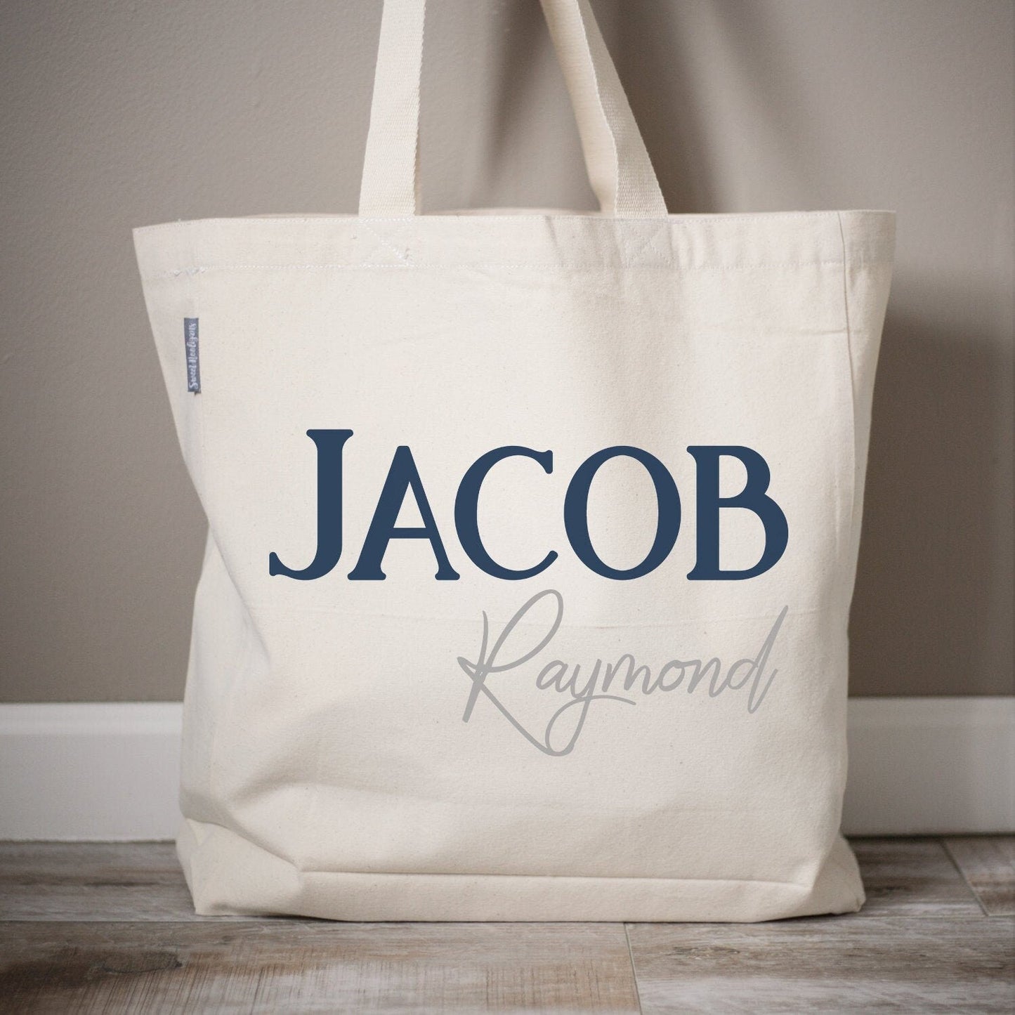 Tote Bags personalized name bag