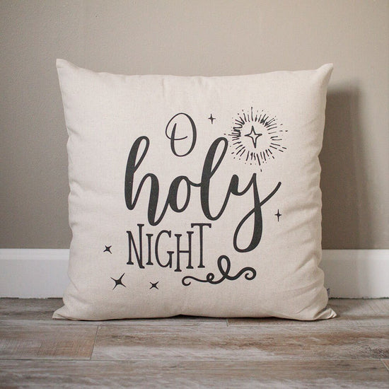 O Holy Night Pillow | Christmas Pillow | Holiday Pillow | Holiday Gift | Christmas Gift | Rustic Decor | Holiday Decor | Christmas Decor