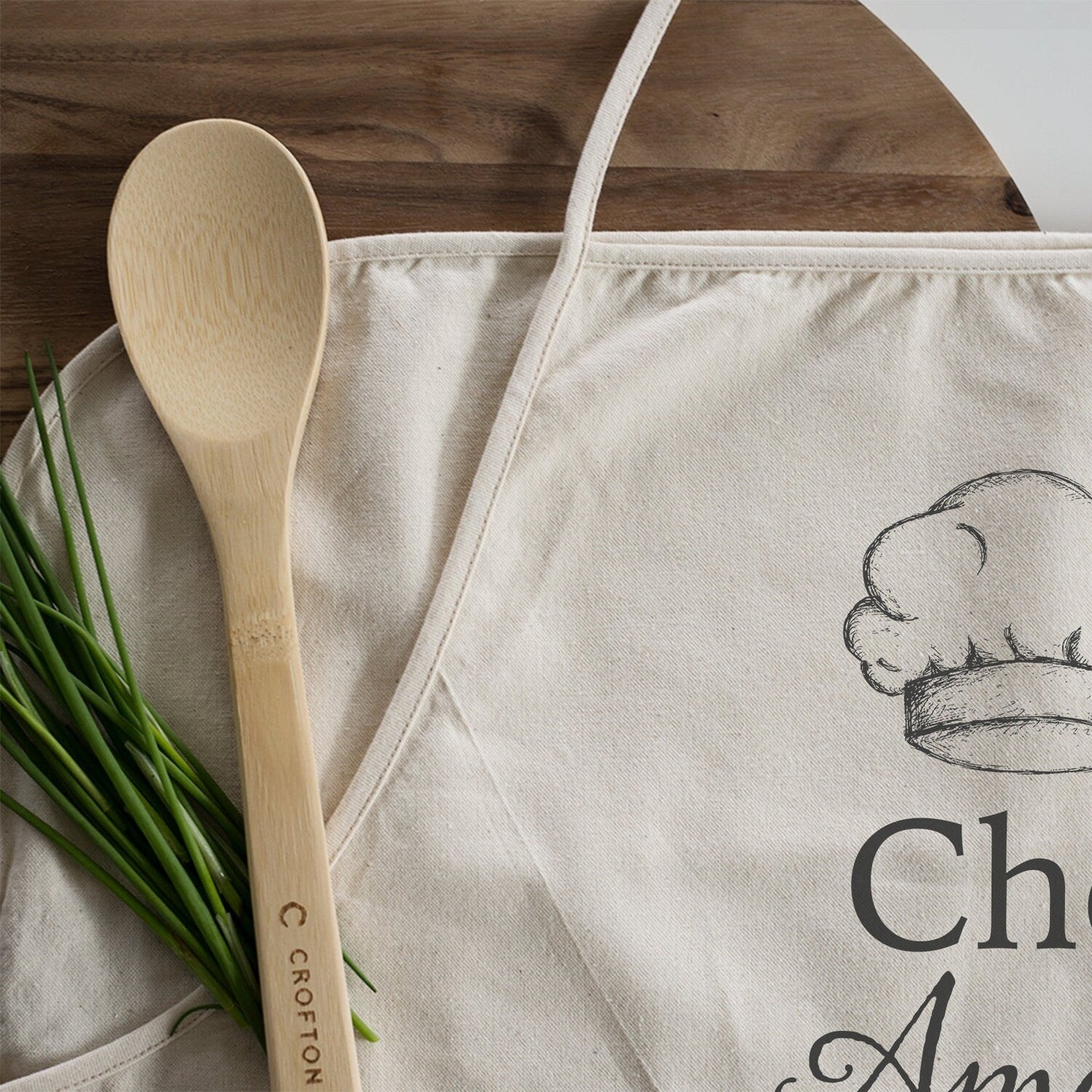 Personalized Apron | Kitchen Apron | Custom Apron | Full Kitchen Apron | Custom Monogram Apron | Vintage Apron | Cotton Canvas Full Apron