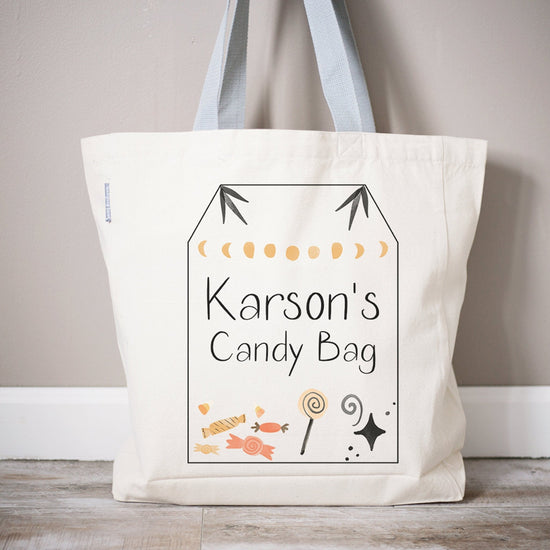 Personalized Halloween Candy Bag | Trick or Treat Candy Bag | Halloween Party Bag | My First Halloween Trick or Treating Gift