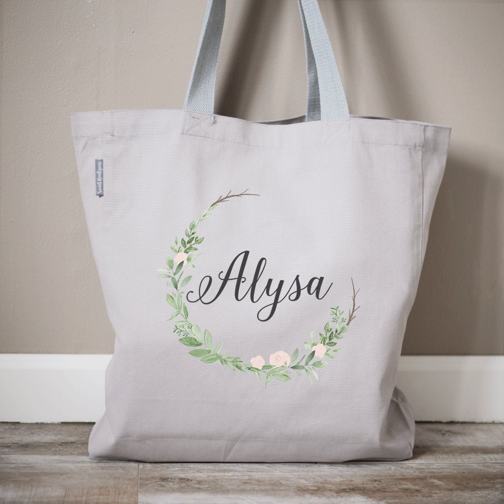 Personalized Logo Tote Bags | Bachelorette Party Tote Bags | Tote Bags | Bridal Party Gift Bags | Personalized Tote Bags | Monogram Tote Bag