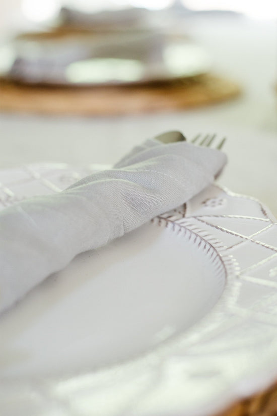 Set Of 2 Light Gray Napkins | 100% Linen Napkins | Dinner Kitchen Napkins | Table Cloth Napkins For Wedding | Table Linen Kitchen Napkins