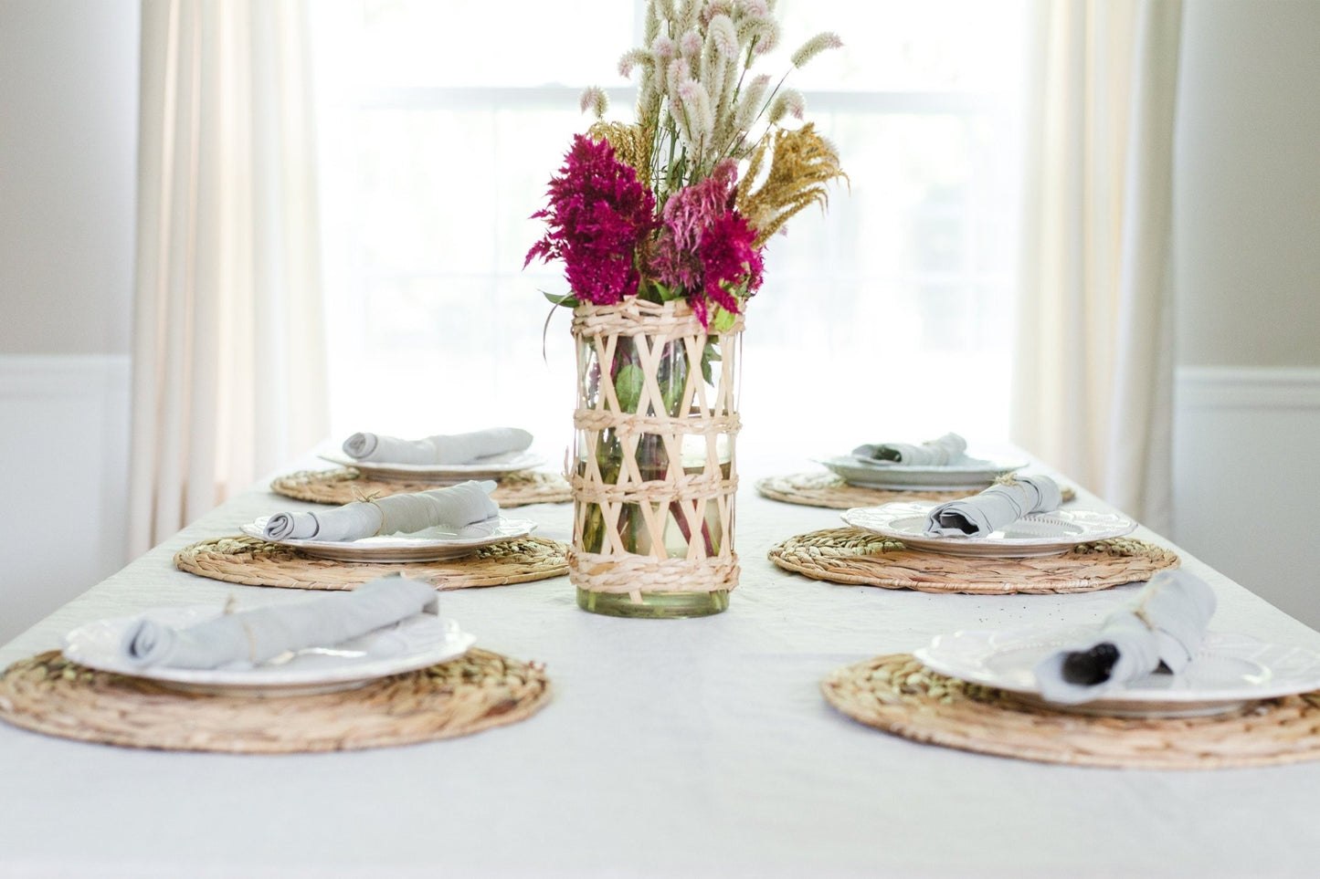 Set Of 2 Light Gray Napkins | 100% Linen Napkins | Dinner Kitchen Napkins | Table Cloth Napkins For Wedding | Table Linen Kitchen Napkins