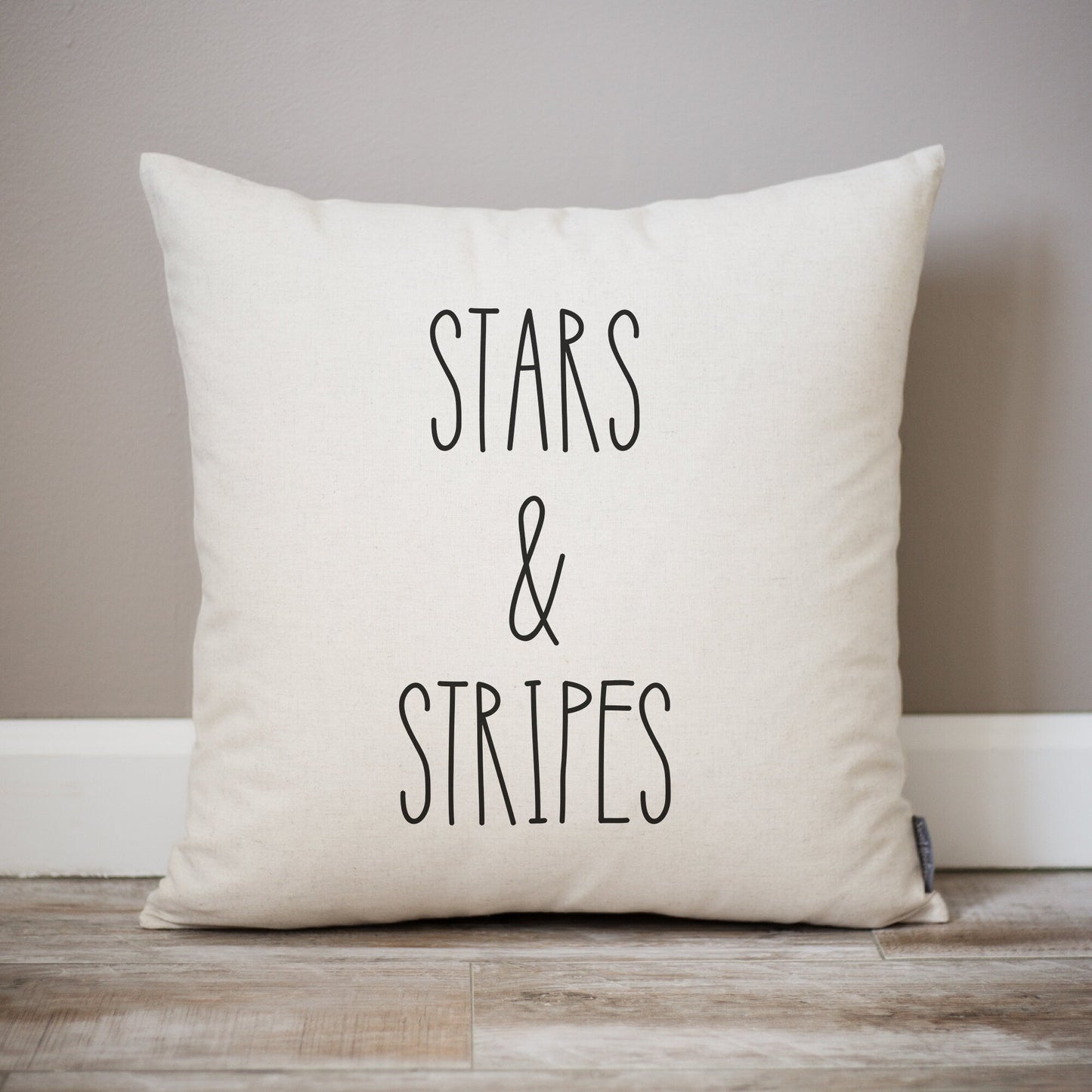 Stars and Stripes 4th of July Pillow | Forth of July Decorations | 4th of July Flag Pillow | Independence Day Home Decor | Stars and Stripes - Sweet Hooligans Design