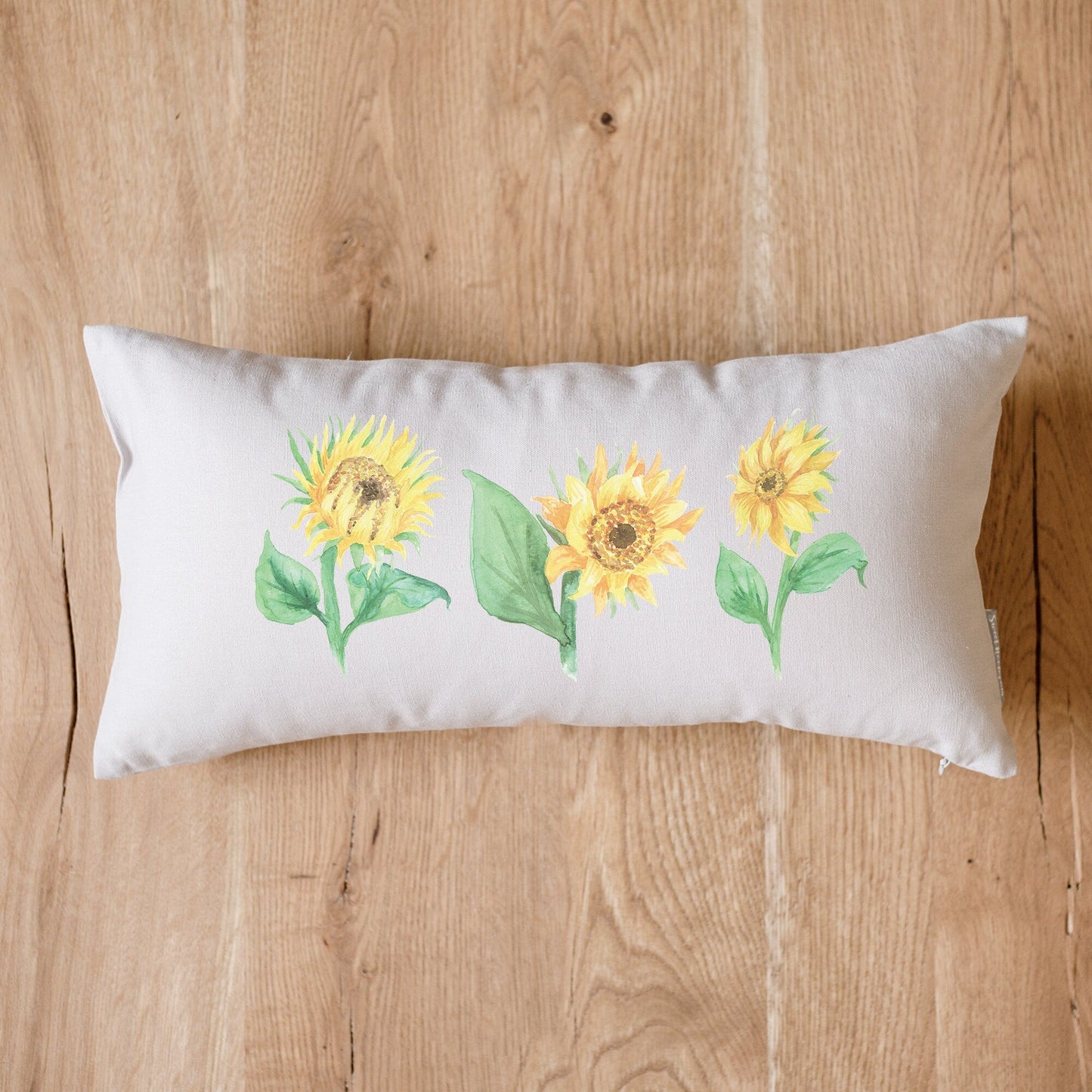 Summer Decor You're My Sunshine Decorative Rustic Decor | Sunflower Field Van Gogh's Sunflower Field Pillow | Farmhouse Decorative Pillow - Sweet Hooligans Design